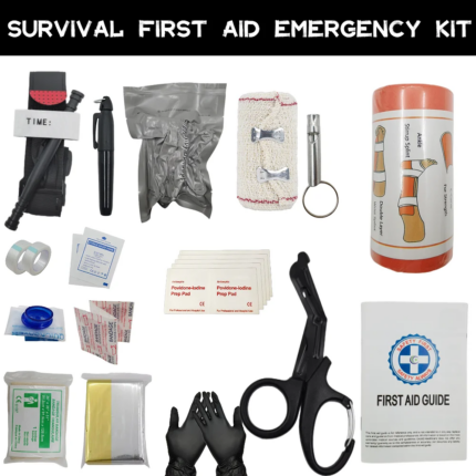 Survival First Aid Kit - Molle IFAK Trauma Set for Camping & Hiking — view 2