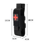 Tourniquet Holder IFAK Pouch - Small Trauma First Aid & Survival Gear