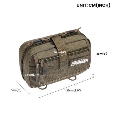 EDC Tactical Waist Bag - Hunting & Camping Survival Pouch — view 2
