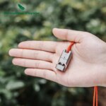 Titanium Emergency Whistle — Loud Survival Signal with Lanyard — view 3