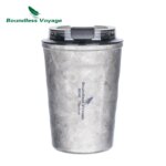 Titanium Vacuum Flask — 380 ml Double-Walled Insulated Bottle