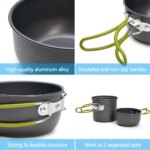 Ultralight Camping Mess Kit — Pot Set & Tableware for Hiking — view 5