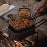 Self-Heating Lunch Box — Portable Alloy Meal Container for Camping — view 6