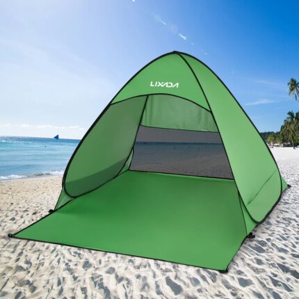 Pop-Up Beach Tent — Instant UV Sun Shelter for Camping & Fishing — view 2