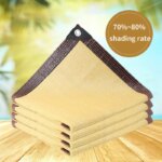 Sun Shade Mesh Net — 4×4 m UV Protection for Camping, Car & Garden