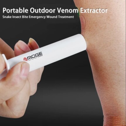 Venom Extractor Pump — Bee & Insect Sting Kit for Outdoor First Aid