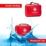 Waterproof First Aid Bag — Empty PU Case for Car, Home & Travel — view 4