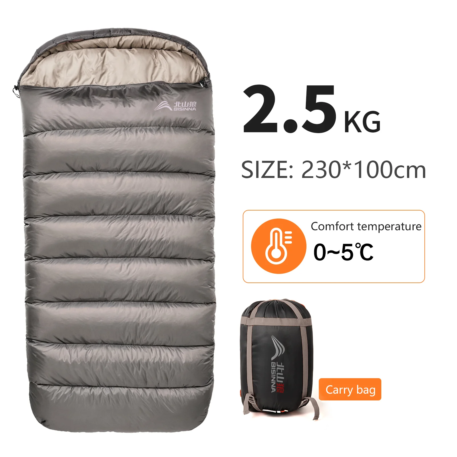 Brown 2.5kg